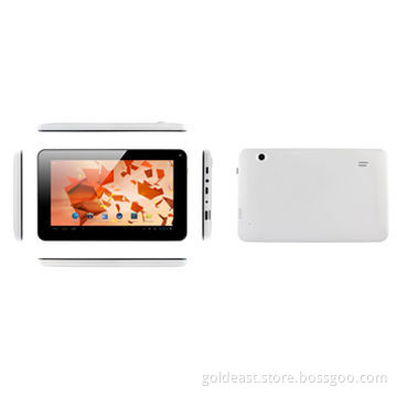 7-inch Tablet PCs with 3.7V, 2,000mAh Li-polymer Battery, DDR3 512MB RAM